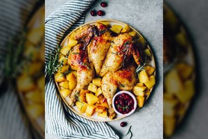 Viščiukas su apelsinų glajumi: ypatingo skonio patiekalas