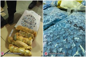 Vilniaus policija sučiupo narkotikus per Lietuvą gabenusius latvius – rasta ekstazio už 2 mln. eurų