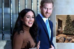 Meghan Markle ir princas Harry pasidalijo savo Kalėdų eglutės kadrais