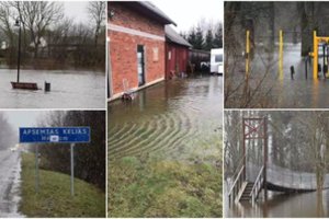 Patvinusi Minija daliai gyventojų smarkiai apkartino šventes: „Stichija nejuokinga“