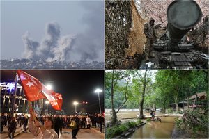 Karų, krizių ir išskirtinių rekordų pažymėti metai: svarbiausi pasaulio įvykiai, nulėmę 2023-uosius