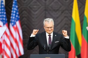 Antros kadencijos sieksiantis G. Nausėda: esu pasirengęs konkuruoti su bet kuriuo