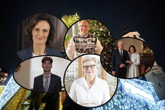 Nelogiškos frazės, istorinė painiava ir nustebinęs sprendimas: išnarstė vadovų ir kandidatų į prezidentus kalėdines kalbas