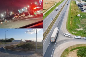 Baisisi situacija „Via Baltica“ sankryžoje: „Ar turi žūti žmonės, kad būtų imtasi veiksmų?“