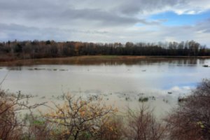 Dėl patvinusios Minijos situacija Klaipėdos rajone išlieka sudėtinga: Naujųjų metų savaitgalį budės tarnybos