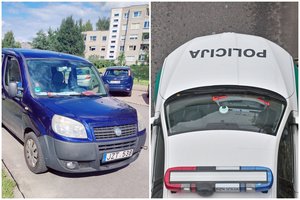 Vilniuje pavogtas 16-metis „Fiat Doblo“ – kad vagia net tokius senučiukus nusistebėjo ir automobilio savininkė
