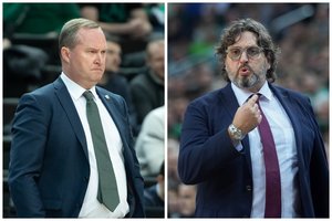 „Žalgiris“ apsisprendė – atleidžia K. Maksvytį, jį keičia A. Trinchieri