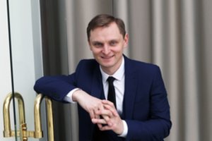 Besibaigiant metams trečio vaiko su žmona Sigita susilaukęs Liudas Mikalauskas: „Vardo dar neturim“