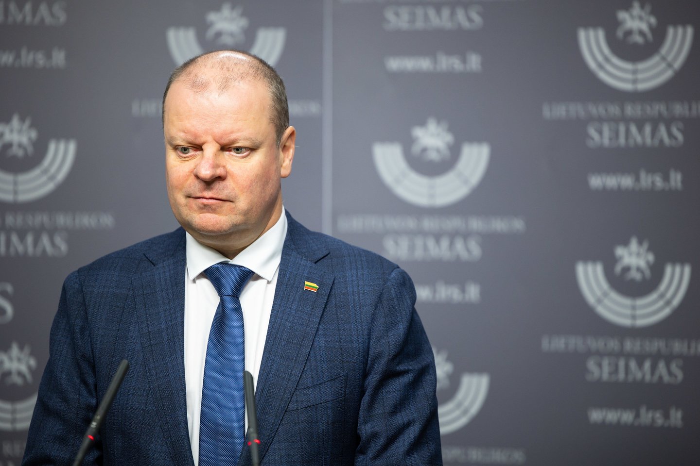 Saulius Skvernelis<br>A. Ufarto (ELTA) nuotr.