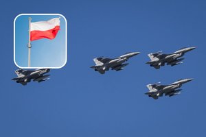 Aliarmas iš Lenkijos: dėl masinės Rusijos atakos prieš Ukrainą į dangų pakelti F-16 naikintuvai