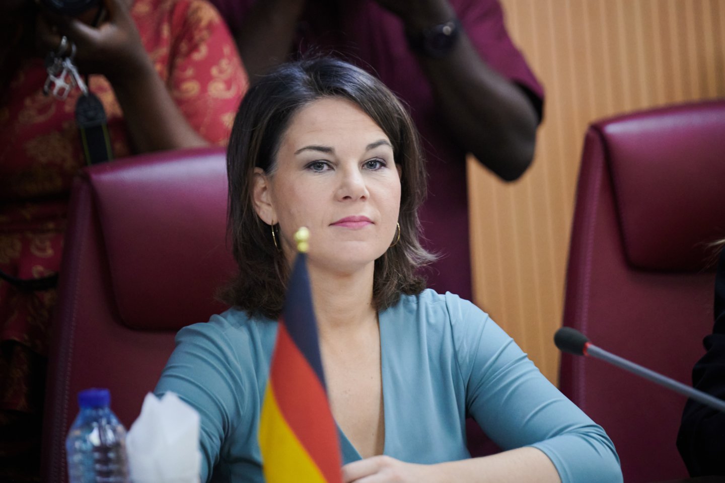 Vokietijos užsienio reikalų ministrė Annalena Baerbock.