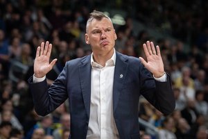 Prieš kelionę į Panevėžį – komanda nepatenkintas Šaras: „Tokiame lygyje taip neturėtų būti“