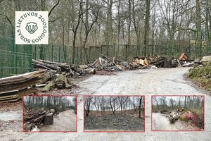 Įspūdingai atsinaujinęs Lietuvos zoologijos sodas už savo valdų paliko dar įspūdingesnį sąvartyną