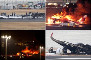 Pragare Japonijos oro uoste – milžiniškas stebuklas: atskleidė pribloškiančių detalių