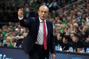 Po dar vienų pralaimėtų rungtynių E. Messina nepasirodė spaudos konferencijoje