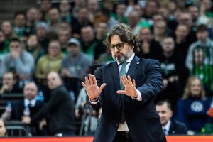 Debiutą per naktį pamiršęs A. Trinchieri nori nublizginti kai kuriuos „Žalgirio“ žaidimo bruožus