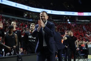 Kaltę dėl pralaimėjimo prisiėmęs ir pažadą „Ryto“ sirgaliams davęs G. Žibėnas: „Į rungtynes įėjome kaip laimėtojai“ 