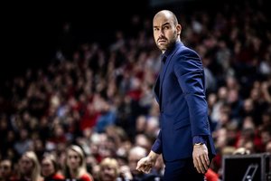 Į I. Brazdeikį pažvelgęs V. Spanoulis – apie nejuntamą spaudimą, M. Fosterį Vilniuje ir „Peristeri“ klubo problemas