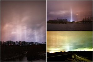 Praėjusią naktį lietuviai gerėjosi kerinčiu reginiu: specialistai paaiškino, kaip jis susiformuoja