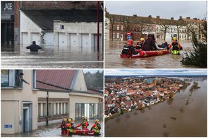 Dalį Vokietijos ir Prancūzijos skandina potvyniai: gamtos stichija jau pareikalavo ir gyvybės