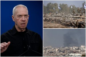 Pristatytas Izraelio planas dėl Gazos Ruožo: kiek dar truks karas ir kas valdys nusiaubtą teritoriją