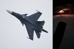 Sėkminga Ukrainos žvalgybos operacija? Rusijos oro uoste užsidegė bombonešis