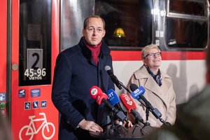 M. Skuodis: tarp Baltijos šalių ir Vakarų traukinių jungtys tarpukariu buvo geresnės negu dabar