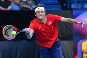 SEB arenoje – dešimtoji pasaulio raketė amerikietis T. Fritzas