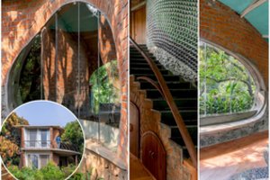 610 kv. m name išradingi architektai sukūrė neįtikėtiną gyvenimą gausiai šeimynai