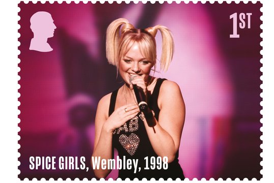 Britų paštas išleidžia pašto ženklų seriją, skirtą „Spice Girls“