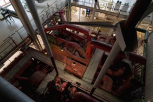 Lankytojams atveriamas pasivaikščiojimo takas ant elektrinės garo katilų