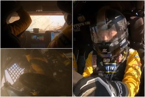 Pamatykite savo akimis: skaudžios E. Gelažninkienės avarijos vaizdo įrašas