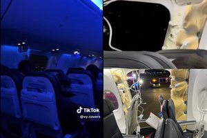 Siaubas, kurį išgyveno lėktuve atsivėrus skylei: keleiviai papasakojo, kaip viskas vyko ir ką patyrė