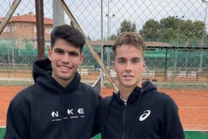 Neįkainojama V. Gaubo patirtis – lietuvis naujam sezonui ruošiasi treniruodamasis su C. Alcarazu