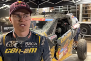 Beveik valandą lyderiui pralaimėjęs R. Baciuška atskleidė, kodėl turėjo sustoti trasoje