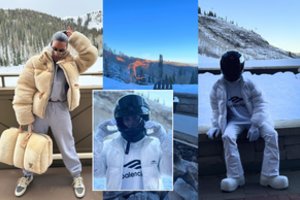 Kim Kardashian slidinėti į kalnus išsiruošė prabangiai: paaiškėjo, kad garderobas siekia keliolika tūkstančių eurų