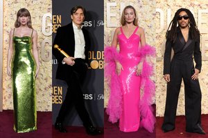 Ant „Auksinių gaublių“ raudonojo kilimo – išsipusčiusios garsenybės: demonstravo išskirtinius įvaizdžius