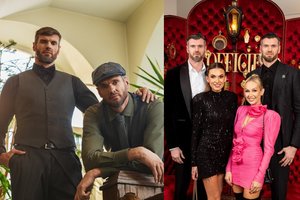 Broliai D. ir K. Lavrinovičiai – apie santykius su žmonomis: „Stengiamės tobulėti“