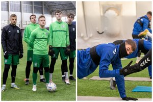 Dvi A lygos komandos pradėjo pasirengimą sezonui