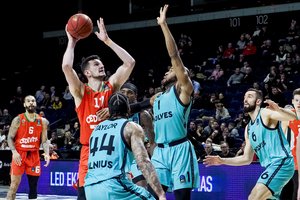 Europos taurėje „Wolves“ atsikratė šešių iš eilės pralaimėjimų šleifo – po dramos Vilniuje palaužė autsaiderę „Olimpiją“