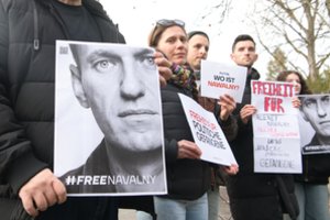 A. Navalno komanda kviečia per jo arešto metines organizuoti protesto akcijas