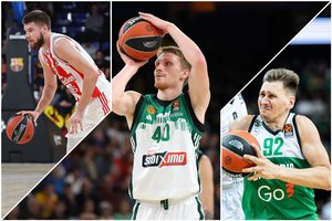 Pažymiai Eurolygos lietuviams: pranašumą kūręs M. Grigonis bei kapitono pradžia ir pabaiga