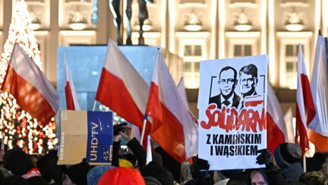 Opozicijos šalininkai rengia protestą: nukreiptas prieš Lenkijos vyriausybę dėl PiS politikų sulaikymo