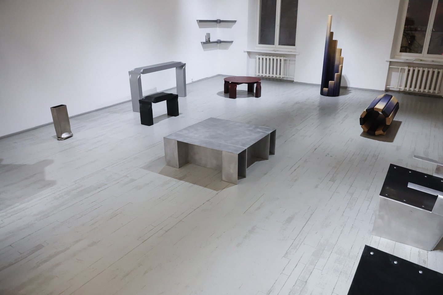 Parodos „Monumentali masė“ atidarymas dizainui skirtoje „Vartų“ galerijos erdvėje „ShowRoom“.<br>R.Danisevičiaus nuotr.