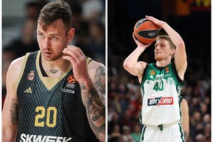 D. Motiejūnas sužaidė geriau nei M. Grigonis, tačiau „Panathinaikos“ sutriuškino „Monaco“