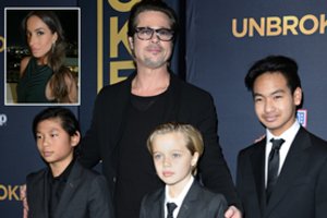 Brado Pitto ir Angelinos Jolie rietenos nesibaigia: aktorius nori vaikams pristatyti naują merginą