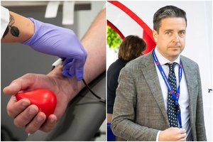 „Gėda, kas įvyko“: dvi medikės išspirtos iš darbo, nes paragino gyventojus aukoti kraujo