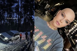 Indrė Burlinskaitė-Vaisieta pakliuvo į avariją: „Trenkėsi į mano automobilį“