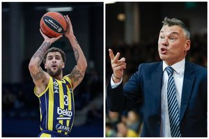 Pratęsimo pareikalavusioje kovoje – sudėtinga Š. Jasikevičiaus ir „Fenerbahce“ pergalė prieš „Bayern“