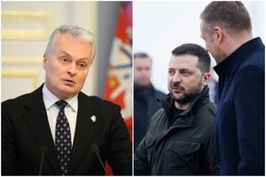 G. Nausėda apie į susitikimą su Ukrainos prezidentu nepakviestą G. Landsbergį: nieko asmeniško
